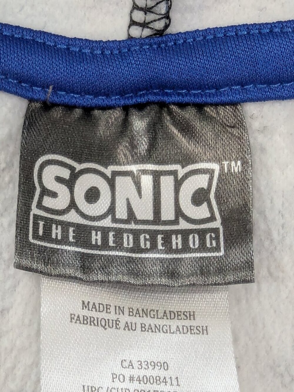 Sonic the Hedgehog hoodie Kid’s Large (10-12) - Picture 4 of 11